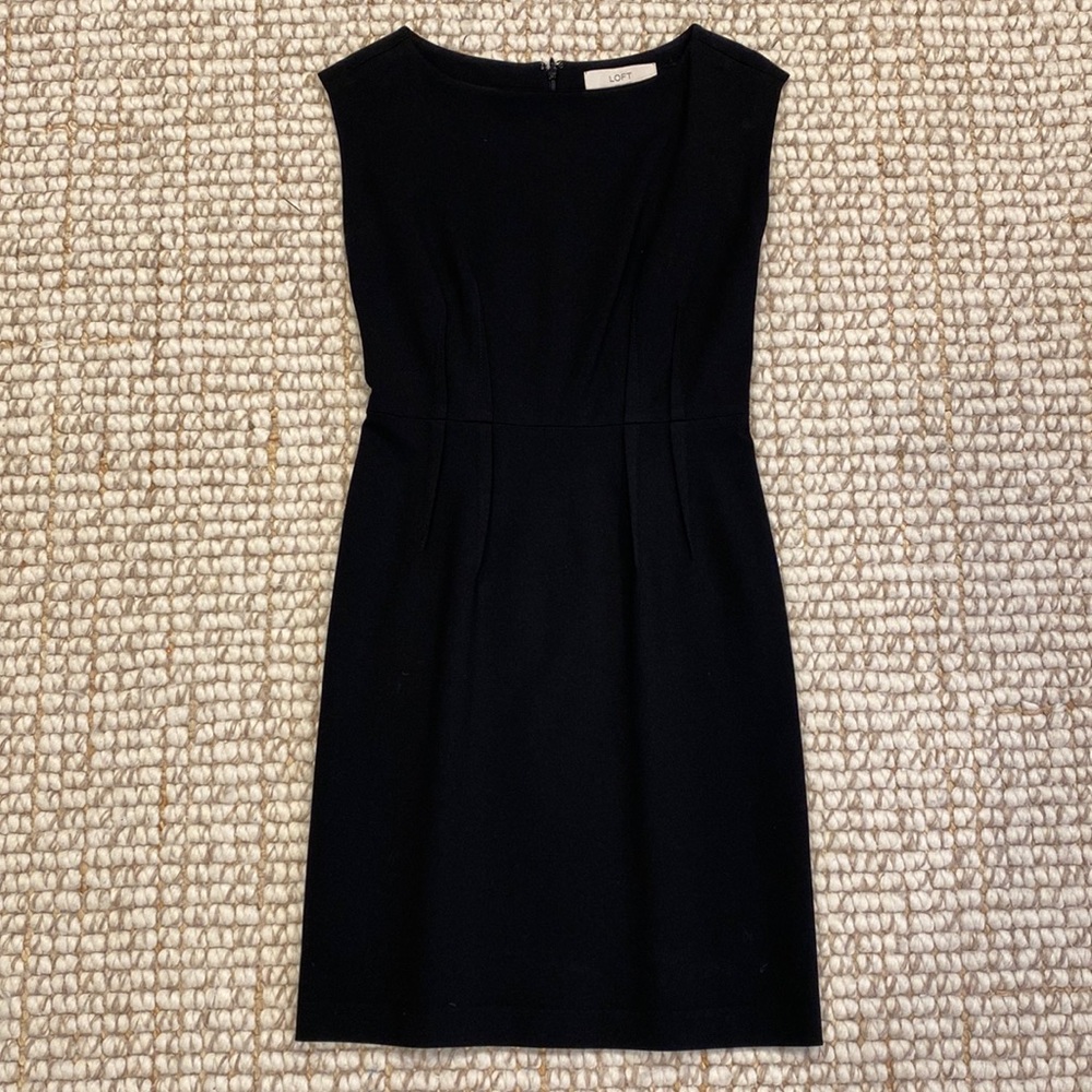 Loft black dress in size 0